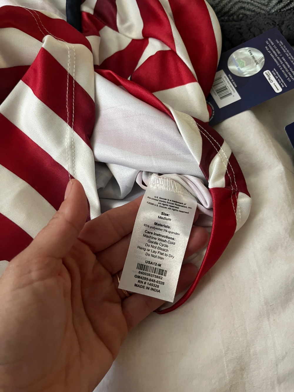 USA Soccer World Cup Pet Jersey - Picture 2 of 4